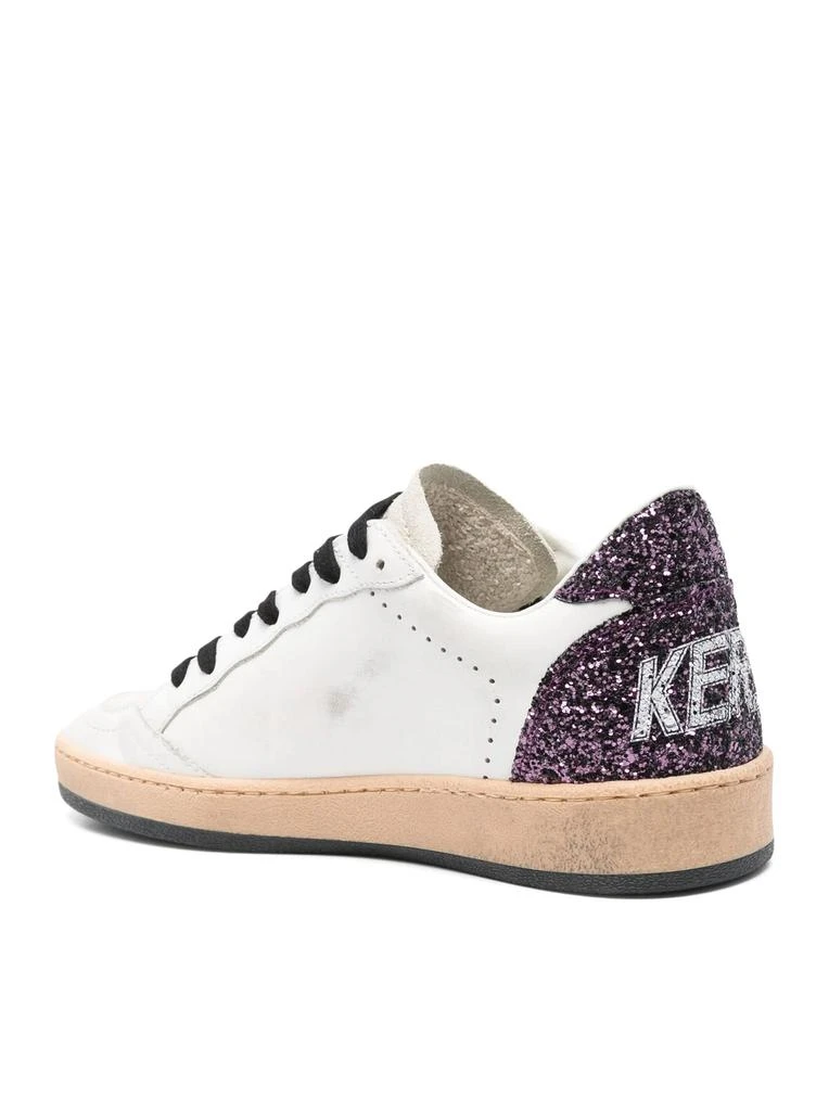 Golden Goose Deluxe Brand BALLSTAR SNEAKERS IN NAPPA AND GLITTER 3