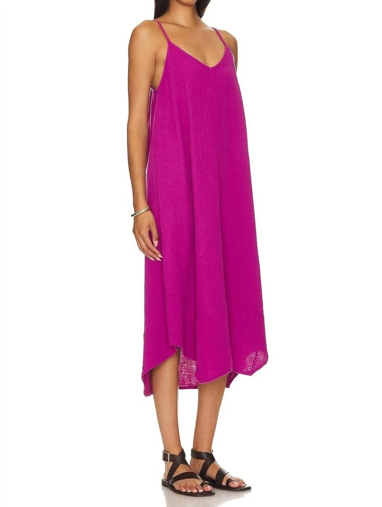 Bobi Bobi - Cami V-neck Handkerchief Dress 2
