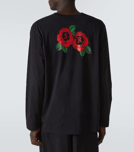 Simone Rocha Logo floral cotton jersey T-shirt 4