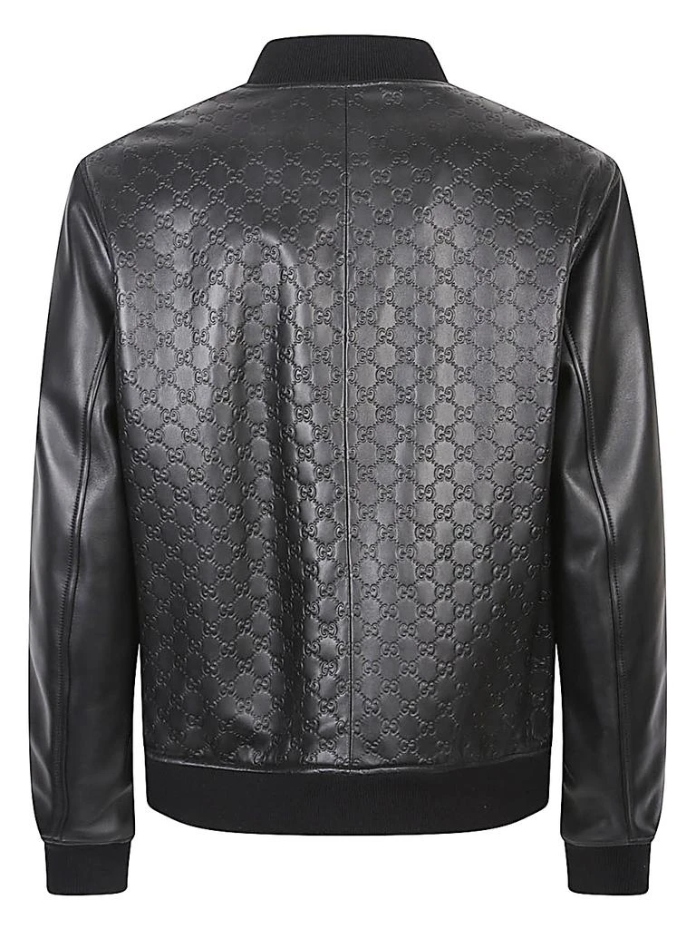 Gucci GG LEATHER BOMBER JACKET 2