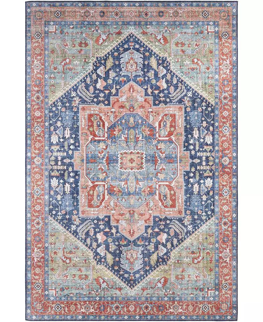 Surya Iris IRS-2312 Navy 2'3" x 3'9" Area Rug