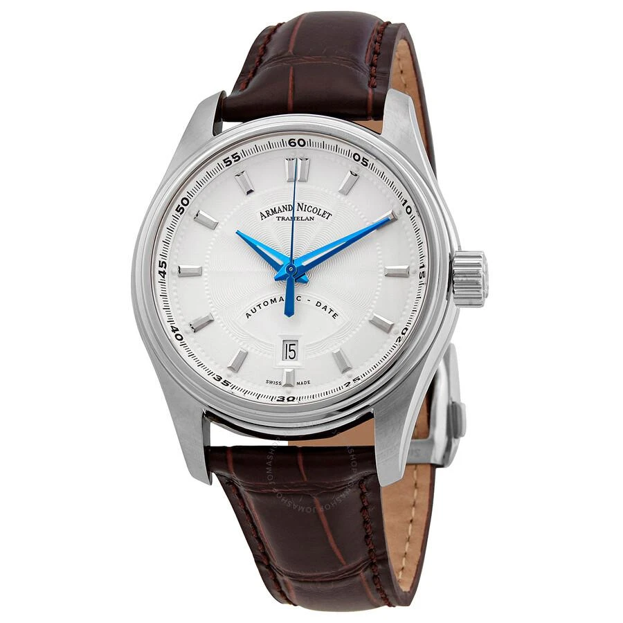 Armand Nicolet MH2 Automatic Silver Dial Men's Watch A640A-AG-P840MR2 1