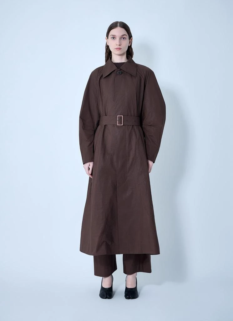 Issey Miyake Akimbo Oversized Trench Coat