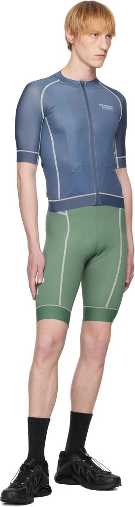 Pas Normal Studios Green 'Mechanism' Bib Shorts 4