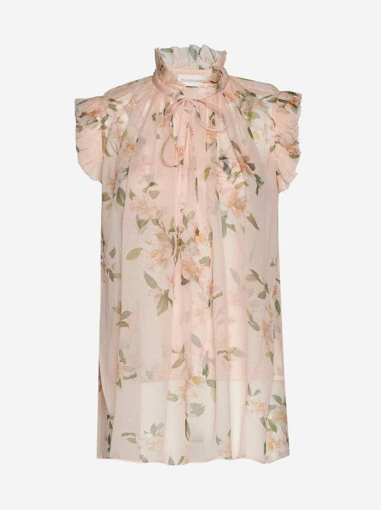 Zimmermann Natura print viscose top 1