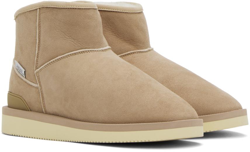 Suicoke Beige ELS-M2ab-LO Boots - Free Shipping - BeyondStyle