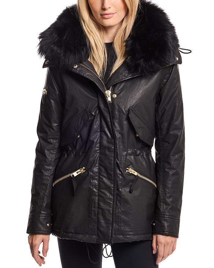 SAM. Devon Shearling Trim Parka