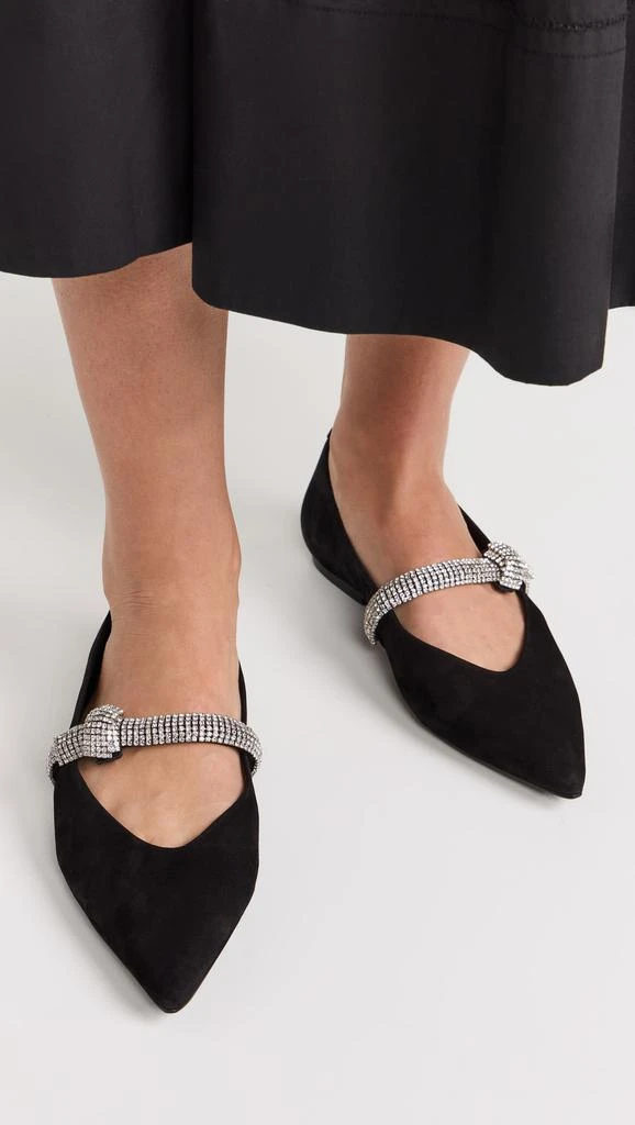 Schutz Pearl Pointed Ballet Flats 2