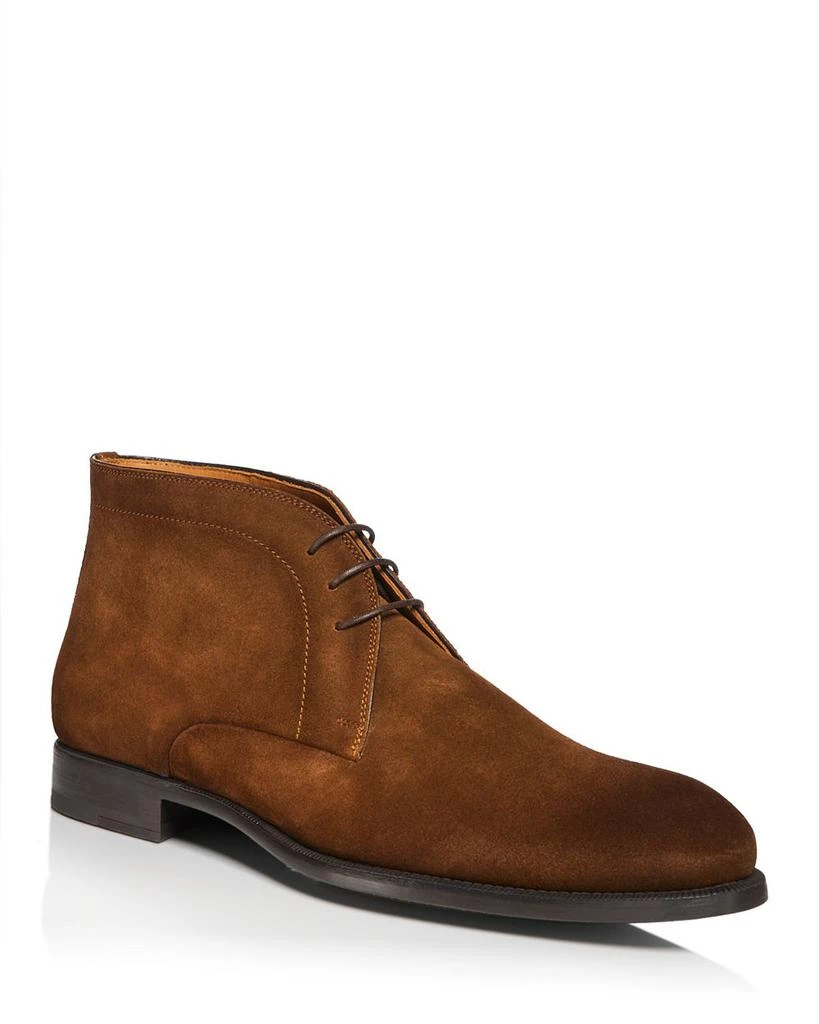 Magnanni Men's Harvey 3 Eyelet Lace Up Chukka Boots - Exclusive 1