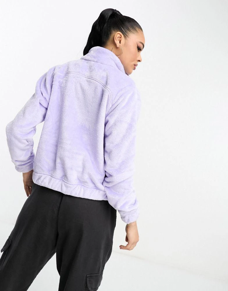 Columbia Columbia Fireside zip jacket in lilac 2