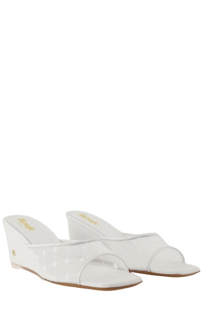 ROUJE Rouje Floriana Logo Plaque Sandals