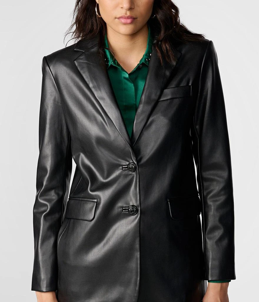 Karl Lagerfeld Paris FAUX LEATHER BLAZER 3