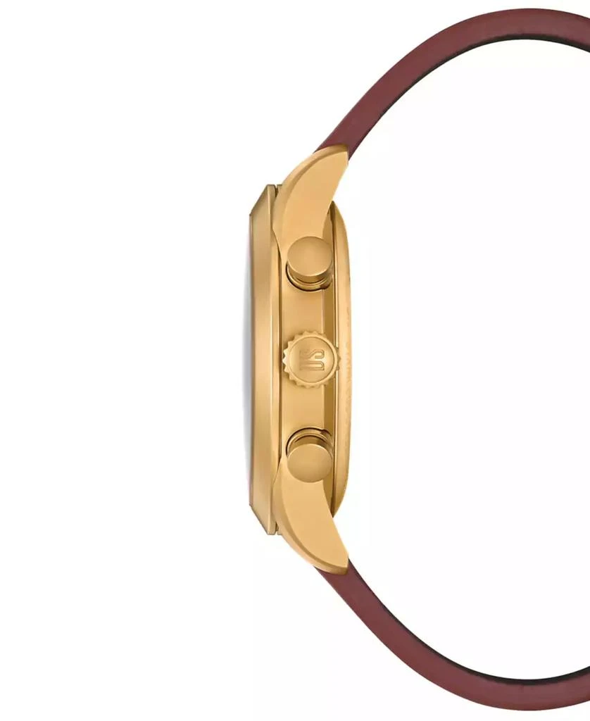 Certina Men's Swiss Chronograph DS Pilot Brown Strap Watch 43mm 3