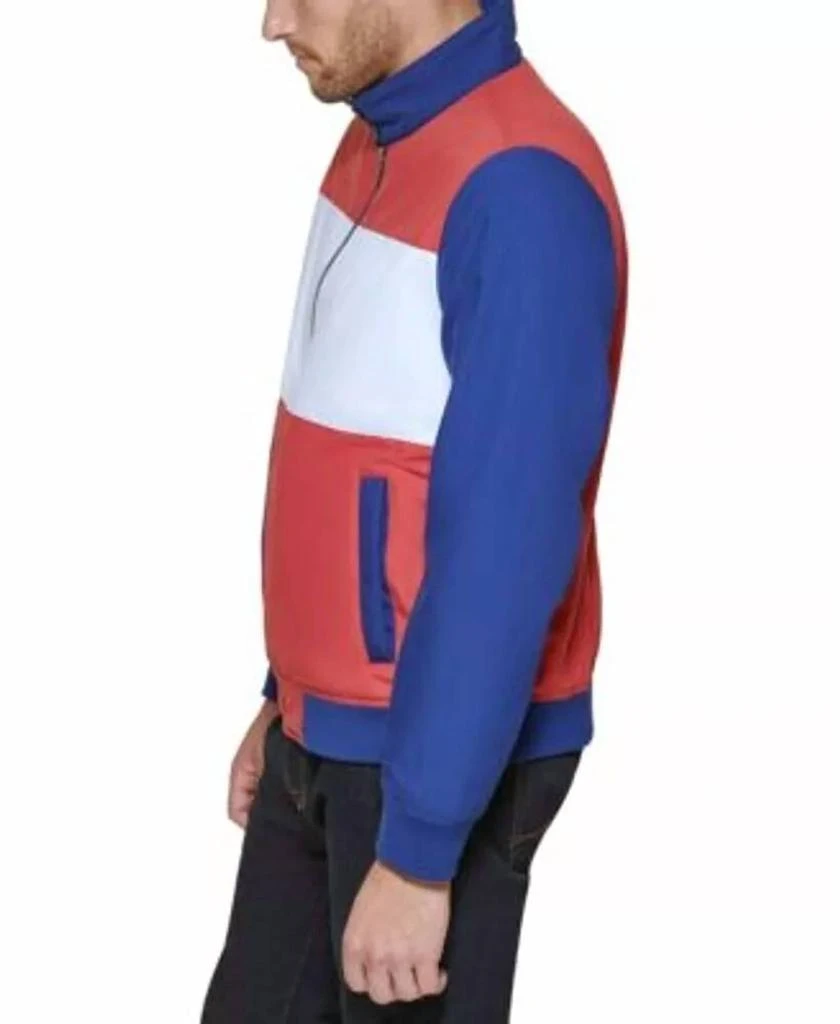 Club Room Men's Bomber Jacket In Red, Blue, White 5