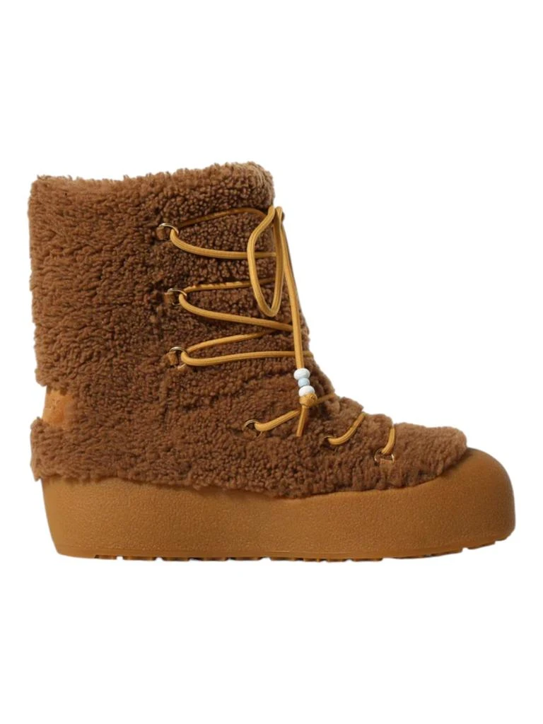 Bally Corviglia 6302974 Women's Camel Fur Boots 1