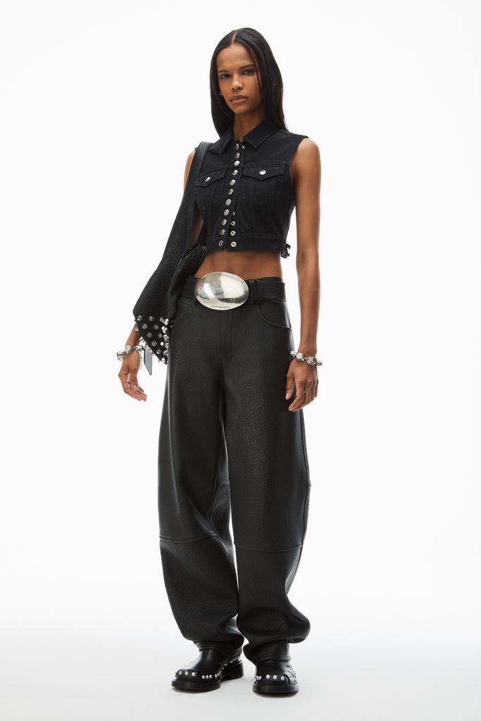 脚長効果★【alexanderwang】mid rise cargo rave pant Alexander Wang Alexander Wang Mid Rise Cargo Rave Pants 10-L
