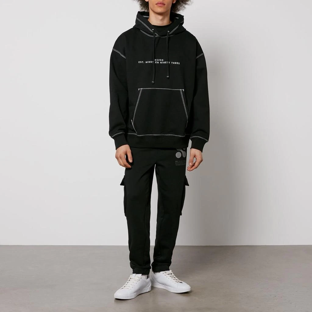 HUGO HUGO Dantaloup Cotton-Jersey Hoodie 3