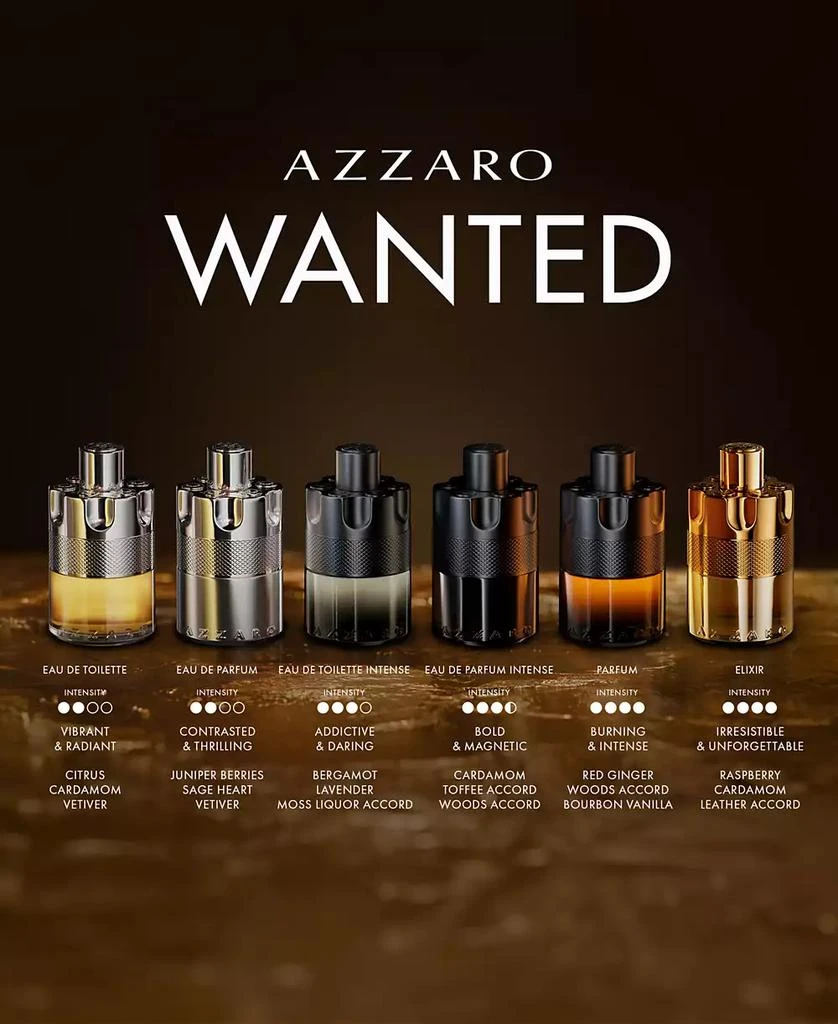 AZZARO The Most Wanted Eau de Parfum Intense Spray, 3.4-oz. 2
