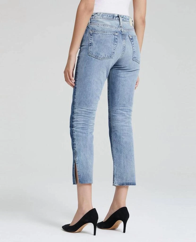 AG Jeans Isabelle High Rise Straight Crop 2