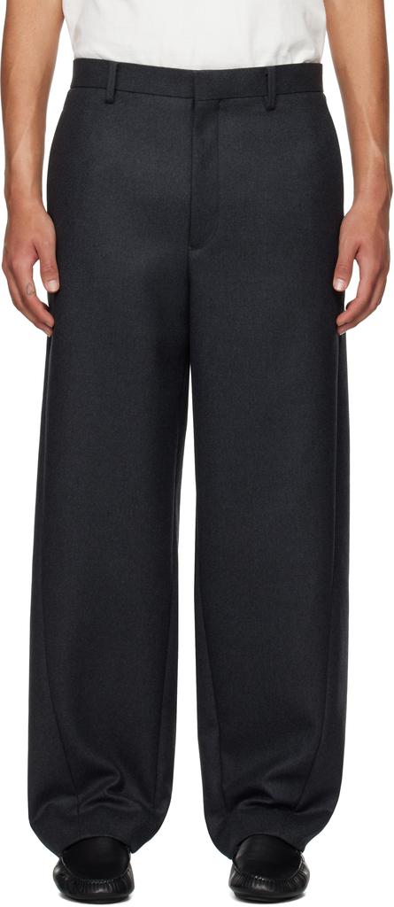 AURALEE Super Fine Tropical Wool Two-tuck Slacks - Pants - BeyondStyle