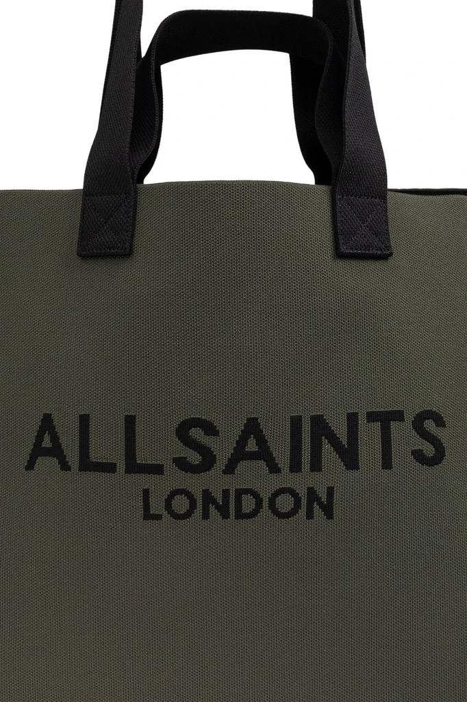 ALL SAINTS Allsaints Logo Canvas Tote Bag 6