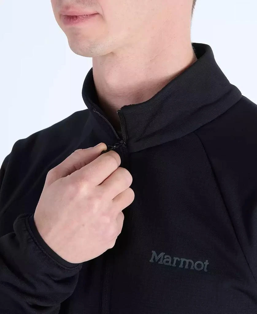 Marmot Men's Leconte Fleece Half-Zip Logo Jacket 4