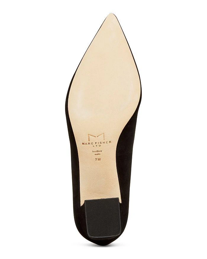 Marc Fisher Women's Zala Pointed Toe Block Heel Pumps 7