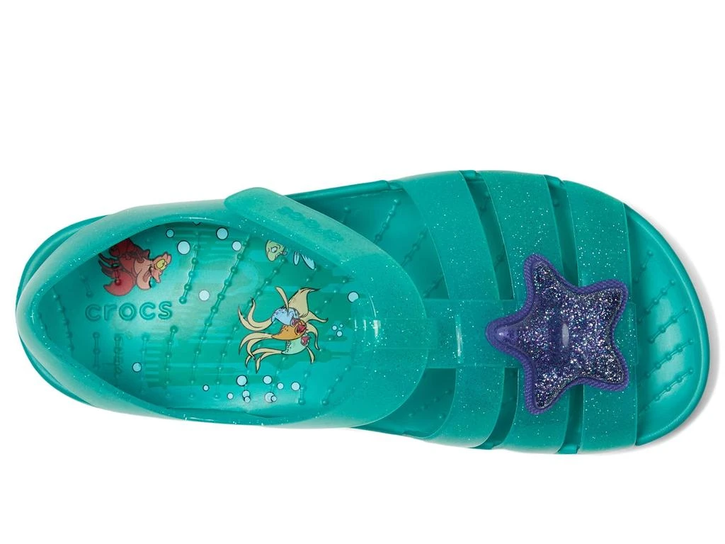 Crocs Disney Princess Isabella Glitter Sandals (Little Kids/Big Kids) 2