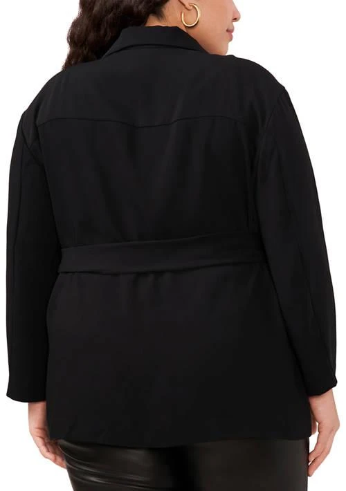 Vince Camuto Camuto Plus Size Slouchy Patch Jacket 2