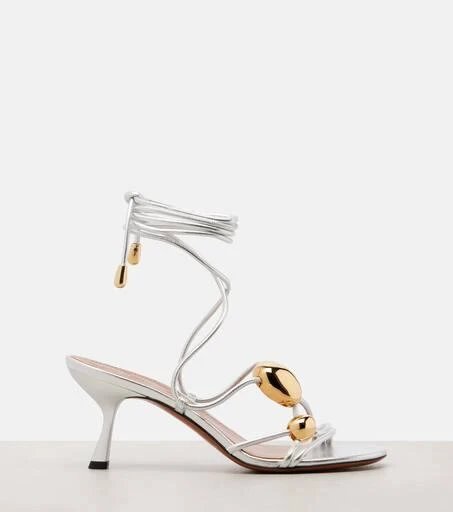 Zimmermann Gleam 65 leather sandals 4