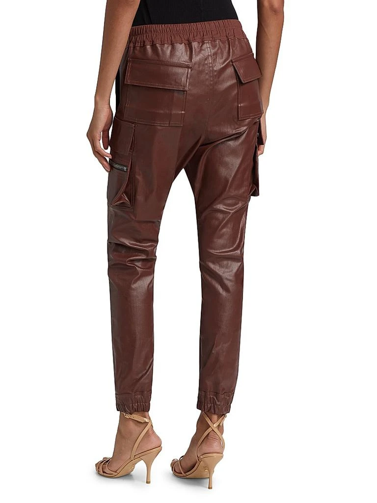 Rick Owens Waxed Denim Mastodon Cargo Pants 4