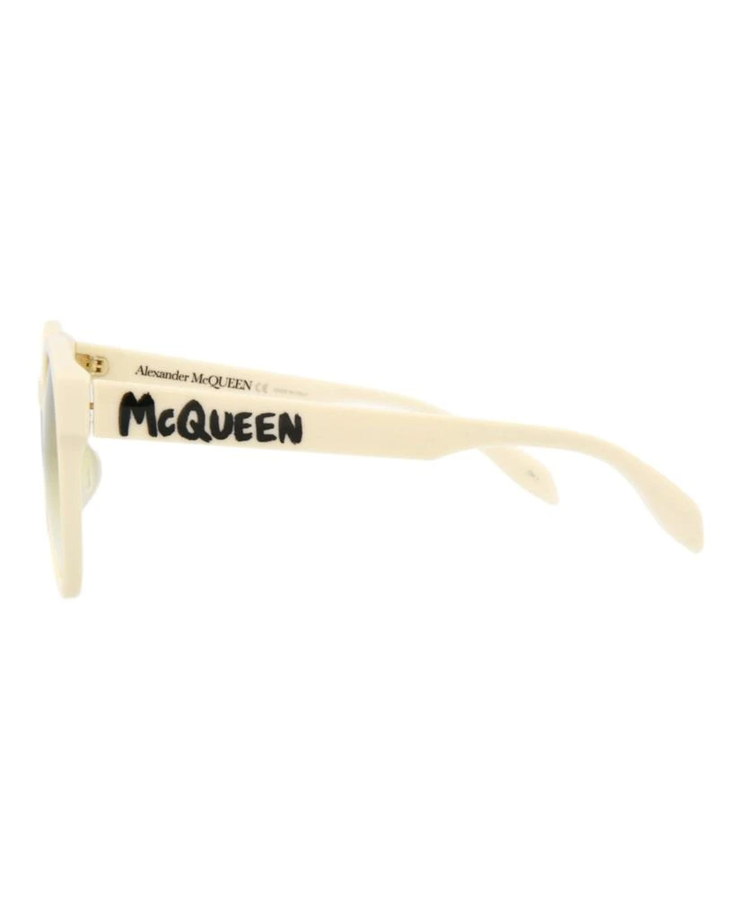 Alexander McQueen Round-Frame Acetate Sunglasses 3