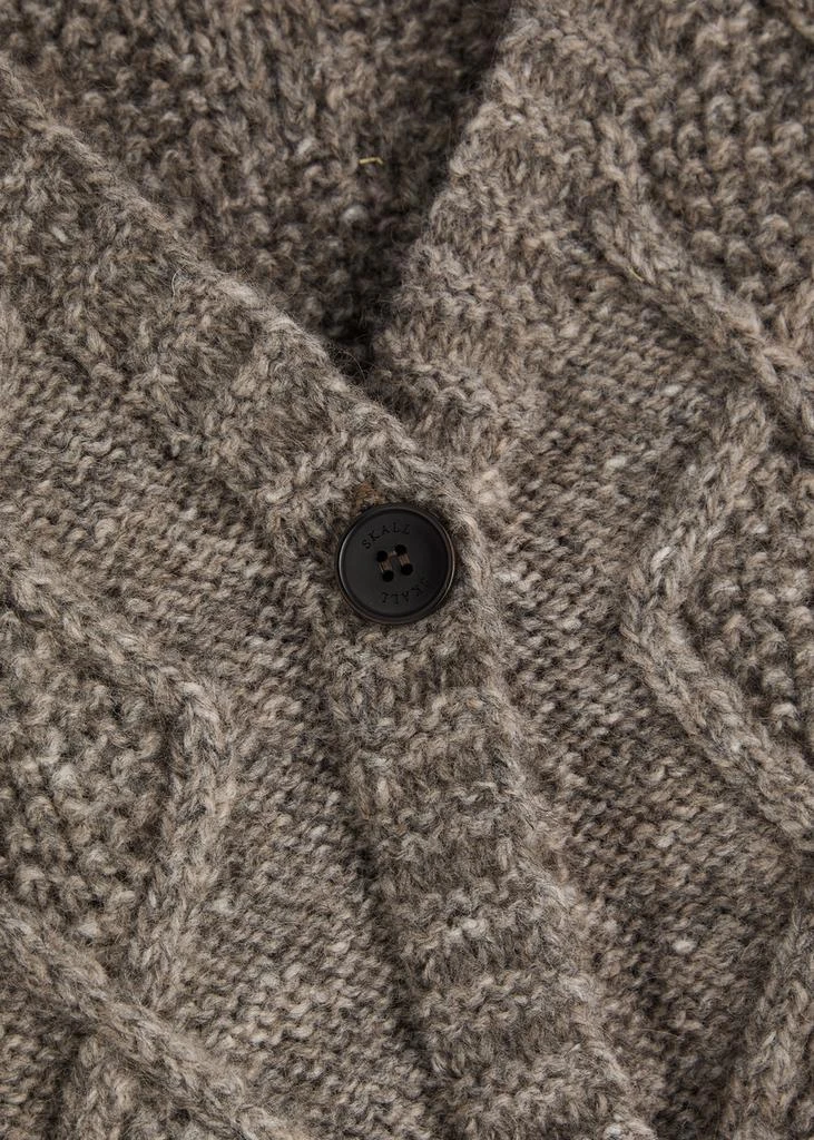 SKALL STUDIO Ebba cable-knit wool vest 5