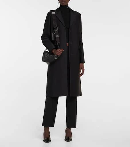 Prada Triangle leather shoulder bag 5