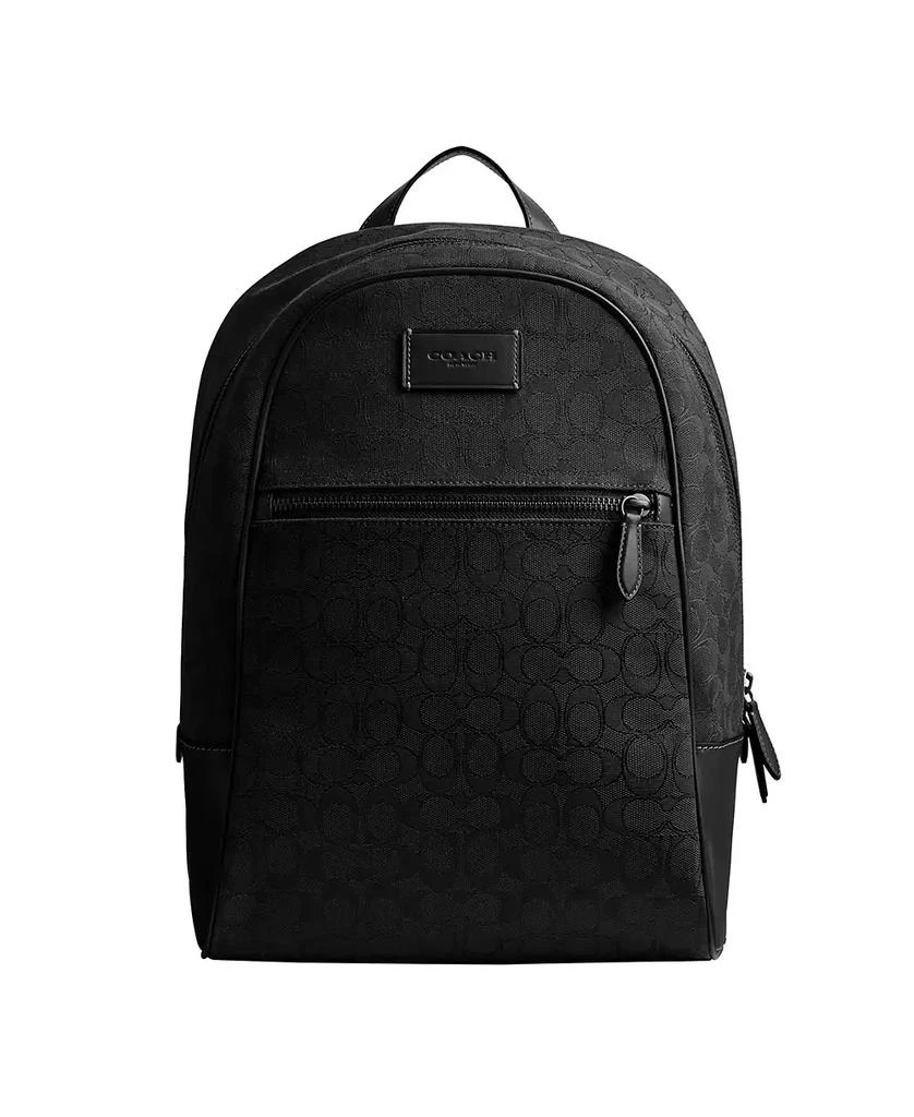 Coach Men's Signature Jacquard Backpack 1