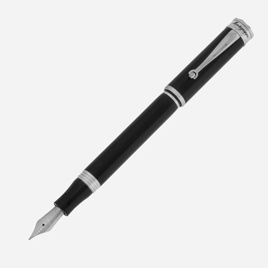 Montegrappa Montegrappa Ducale Black Fountain Pen (F) ISDUR2PC