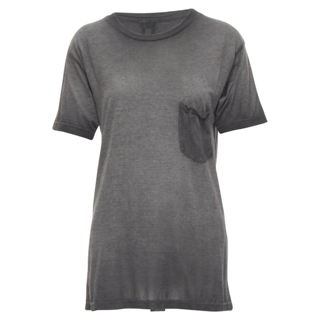 Yves Saint Laurent washed chest pocket oversized tshirt 1