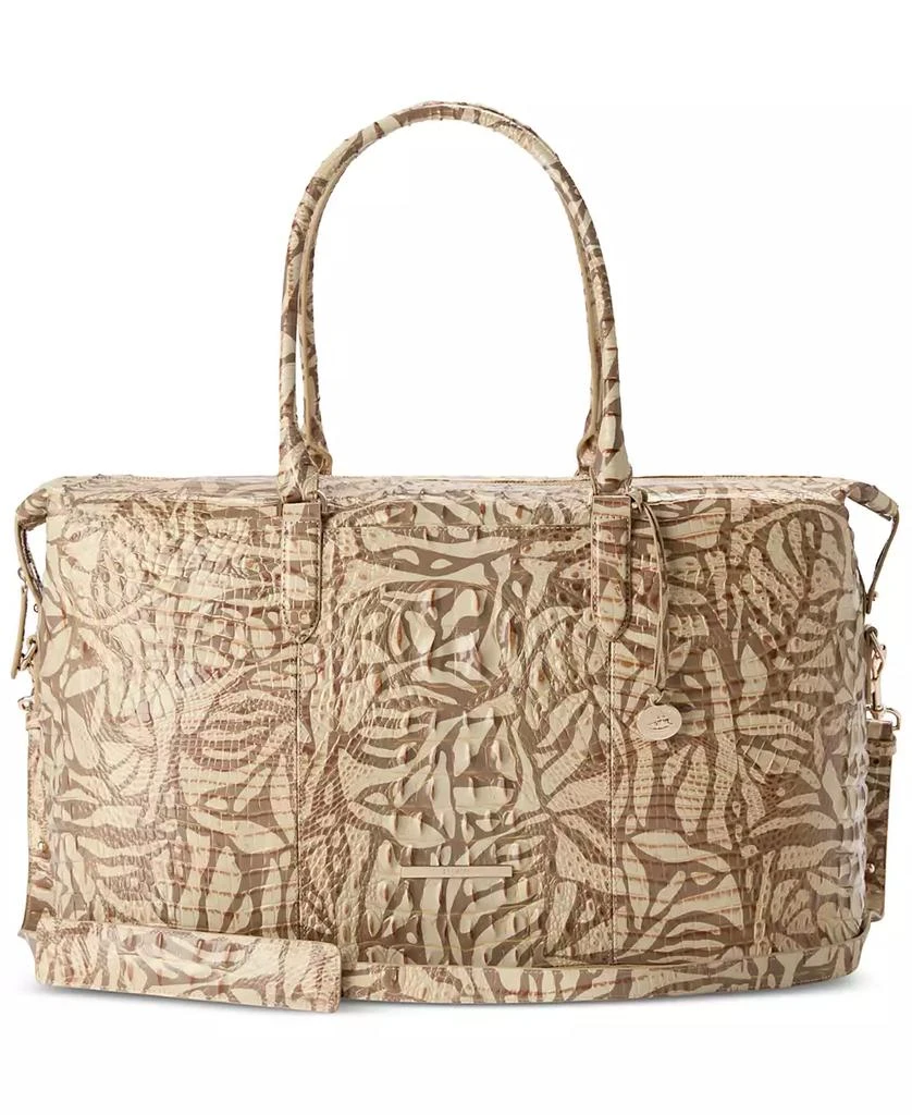 Brahmin Duxbury Weekender Melbourne Leather Extra-Large Travel Duffel Bag 3