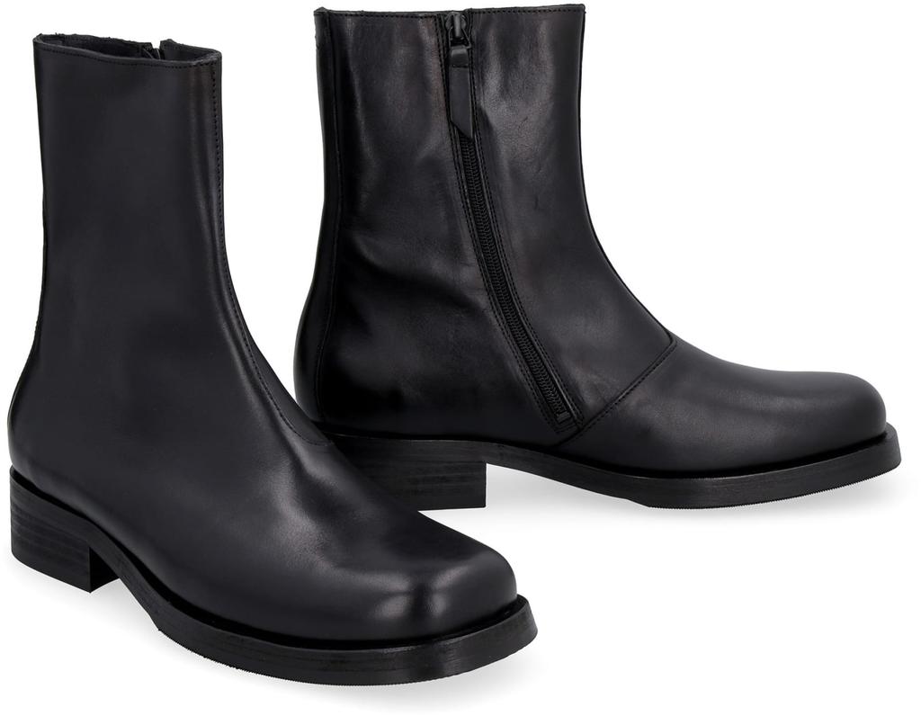 Our Legacy Camion Leather Ankle Boots Black 42-IT - Boots