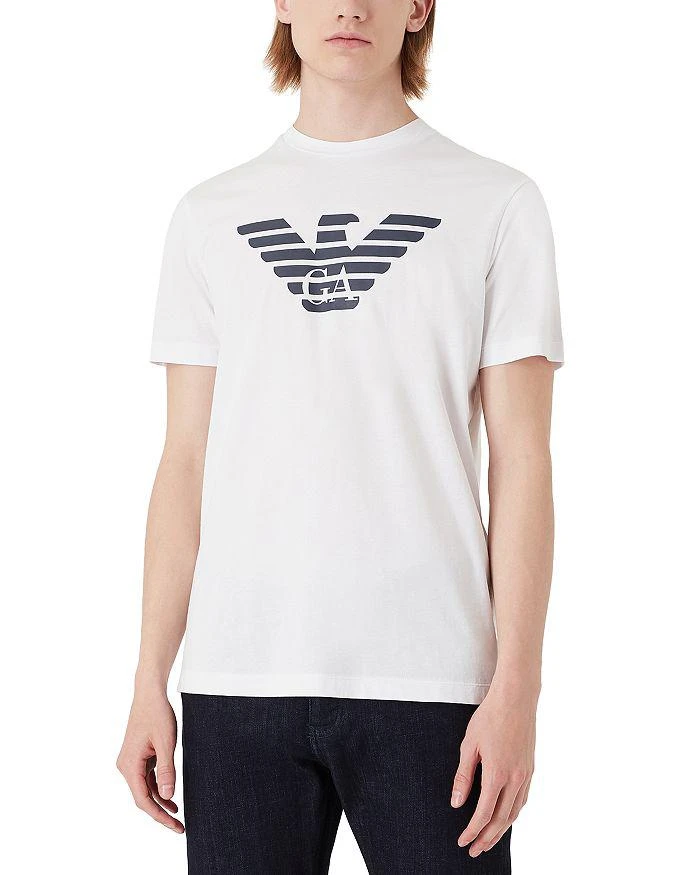 Emporio Armani Essential Pima Cotton Logo Graphic Tee 1