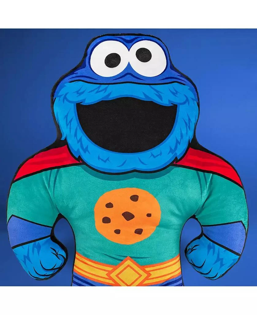 Bleacher Creatures Sesame Street Cookie Monster Superhero 24" Bleacher Buddy - Soft Plush Toy 6