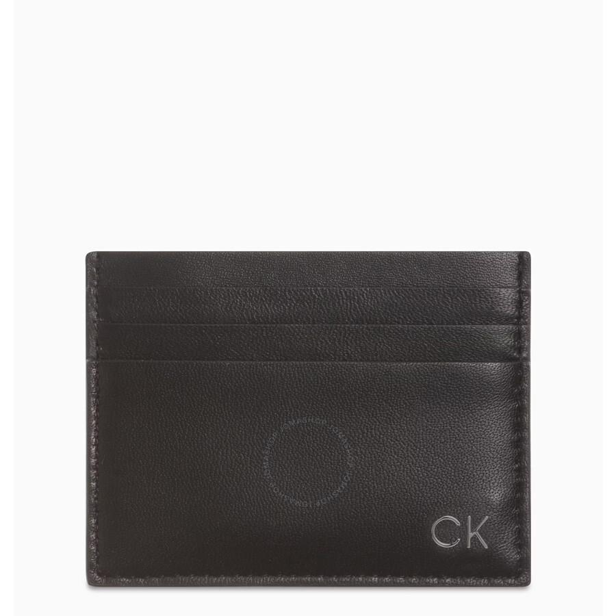 Calvin Klein Calvin Klein Logo Leather Cardholder