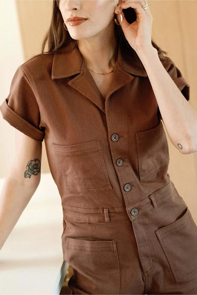 Whimsy and Row Whimsy + Row Logan Organic Cotton Jumpsuit 2