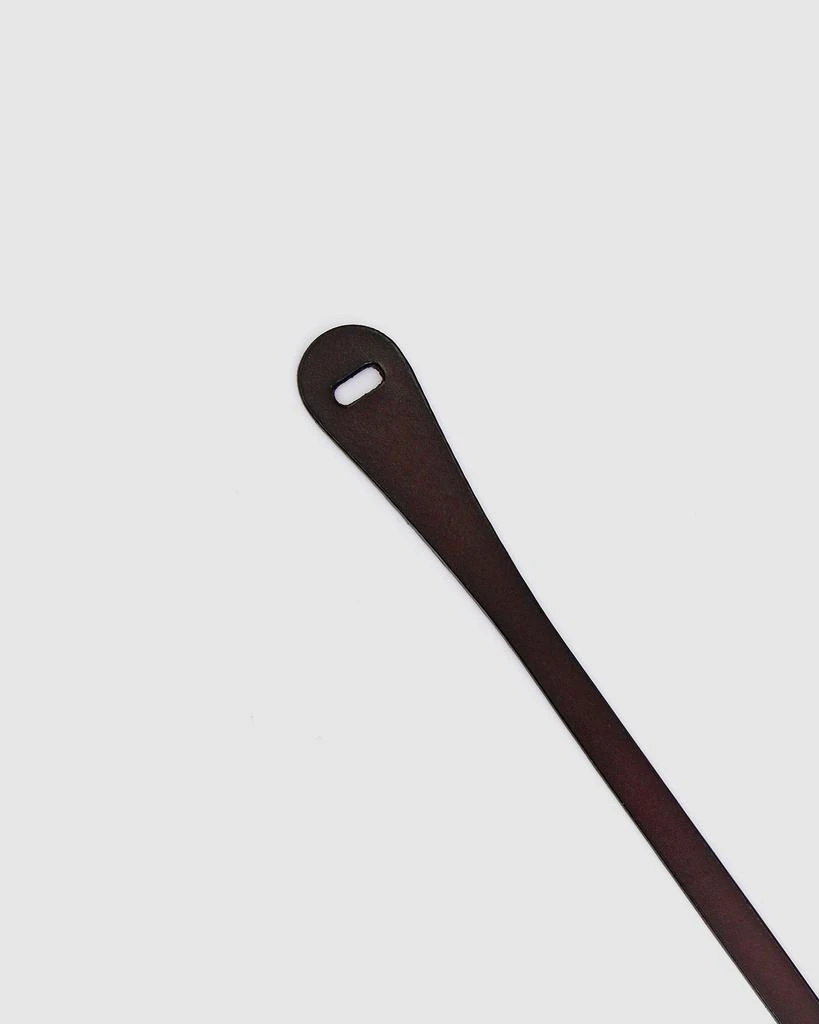 Belle & Bloom Tie The Knot Leather Belt - Espresso 3