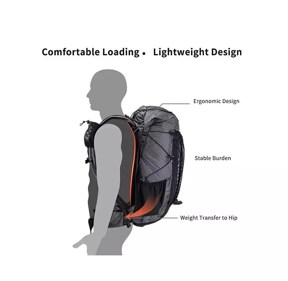 Naturehike 60L+5L Hiking Backpack – Waterproof, Lightweight Mountain Bag with Rain Cover & Shoe Compartment for Camping & Travel 5