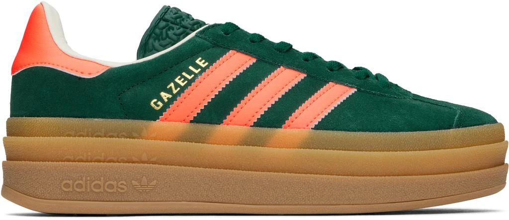 Adidas Big Kids Green
Orange Gazelle Bold Sneakers