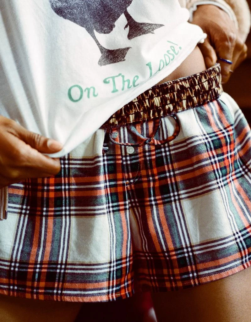 Aerie Aerie Off-Duty Flannel Boxer 1
