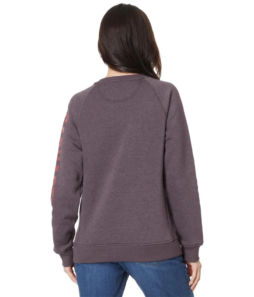 Carhartt Relaxed Fit Midweight Crew Neck Block Logo Sleeve Graphic Sweatshirt 2