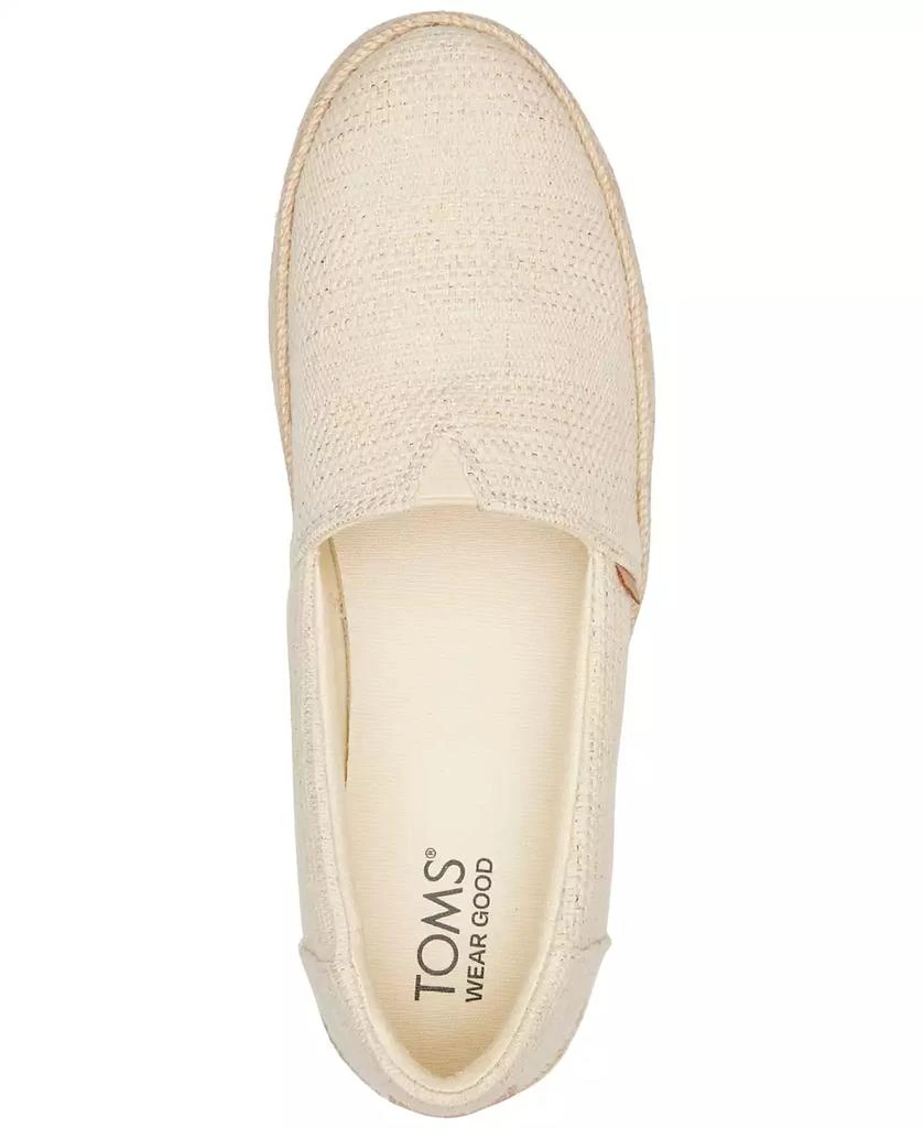 TOMS Women's Valencia Canvas Platform Espadrilles 4