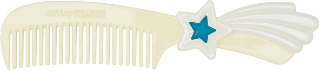 Ashley Williams Beige Shooting Star Comb Hair Clip 1